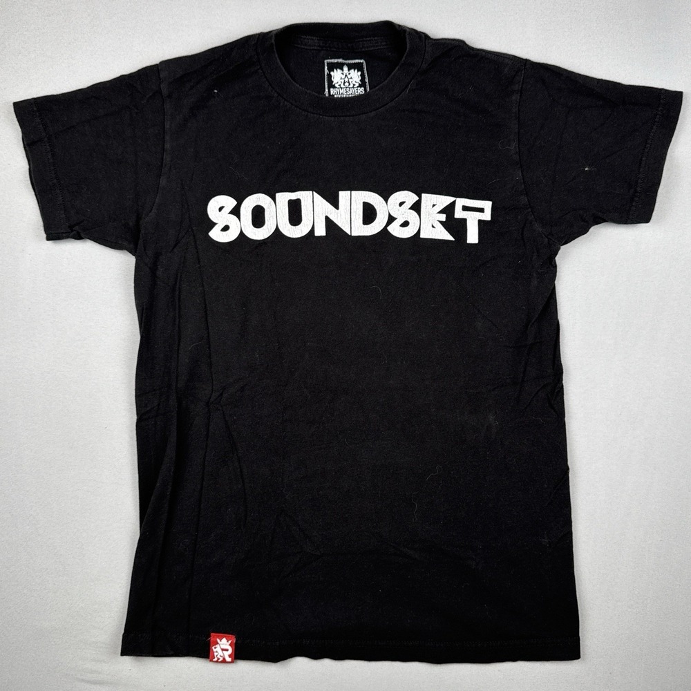 Soundset Rhymesayers Hip Hop Festival T Shirt Black USA Made Adult Small